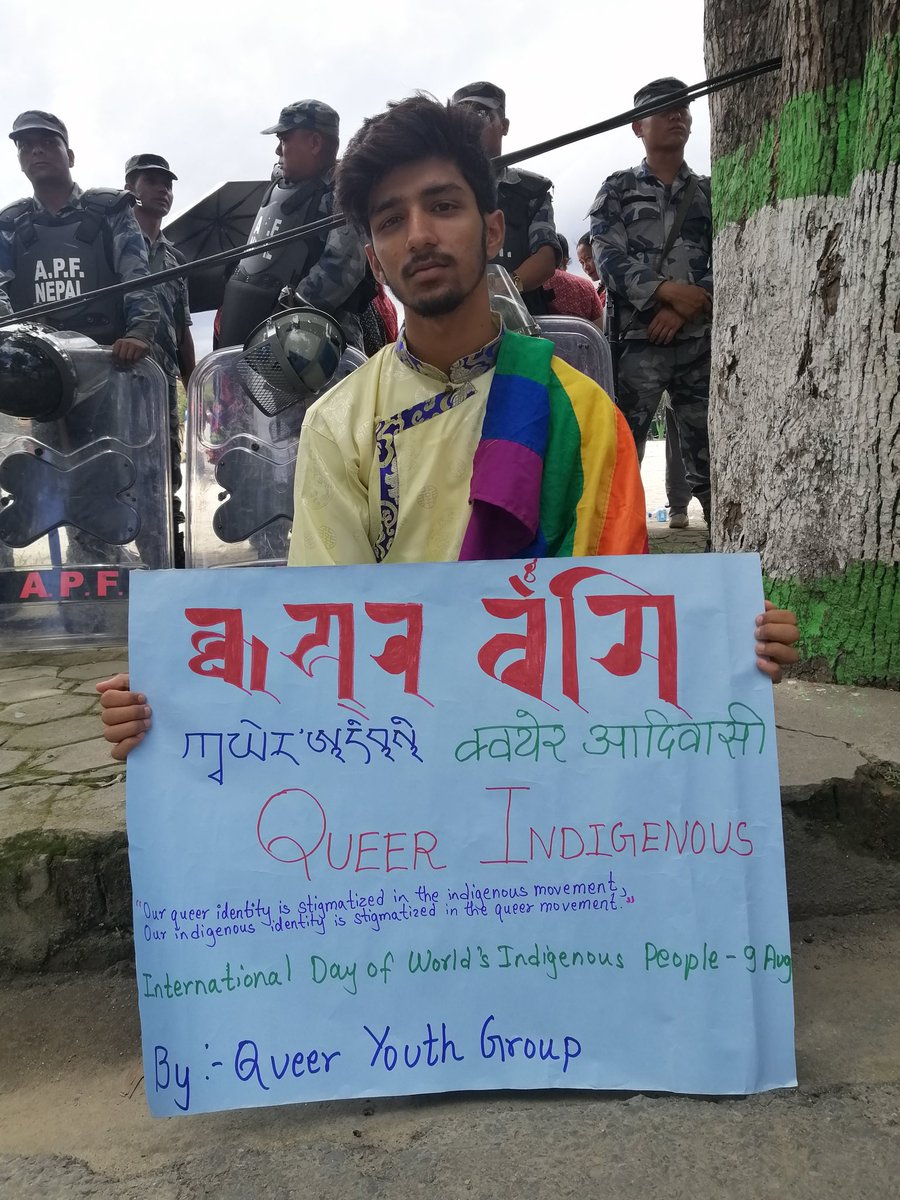 QueerYouthGroup's tweet photo. #QueerIndigenous #IndigenousPeoplesDay #WeAreIndigenous #WeAreQueer #QIN https://t.co/8iAzRK0XPp