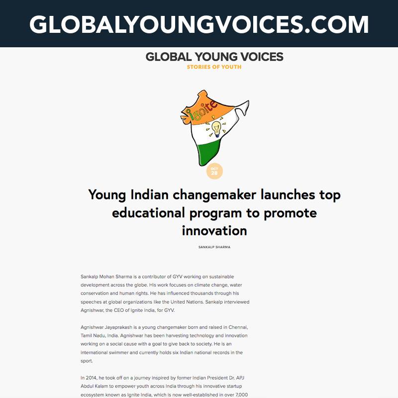 ezham_arivu's tweet photo. Global young voices publication about our founder Mr. Agnishwar jayaprakash #Globalyouth #Undelegate #Youthicon #300startups
https://t.co/tjfE4l6bpB https://t.co/qPAxrJq4u9