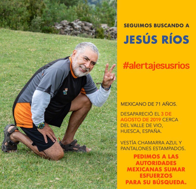 Mareciyo's tweet photo. #alertajesusrios FAVOR DE COMPARTIR para pedir a las autoridades mexicanas sumar esfuerzos en su búsqueda. Jueves 8 de agosto 23:40 hrs MX. https://t.co/6VdJA1Uv4p