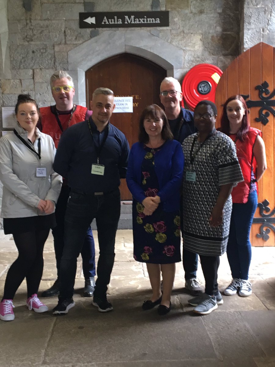 Access_UCC's tweet photo. Big thanks to our volunteers for helping out @UCC #jumpstart2019 today 👏🏻👏🏻 Staff and volunteers are all having lots of fun 👍🏻 https://t.co/o1n428oUUl