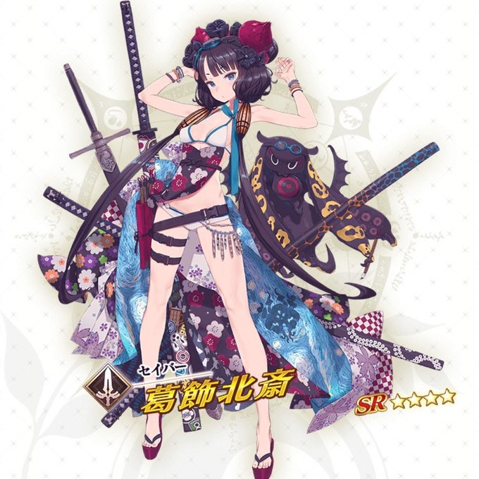 水着北斎ちゃんTKBビン立ちしてない? 