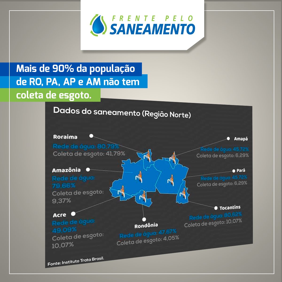 Frente Parlamentar pelo Saneamento tweet media