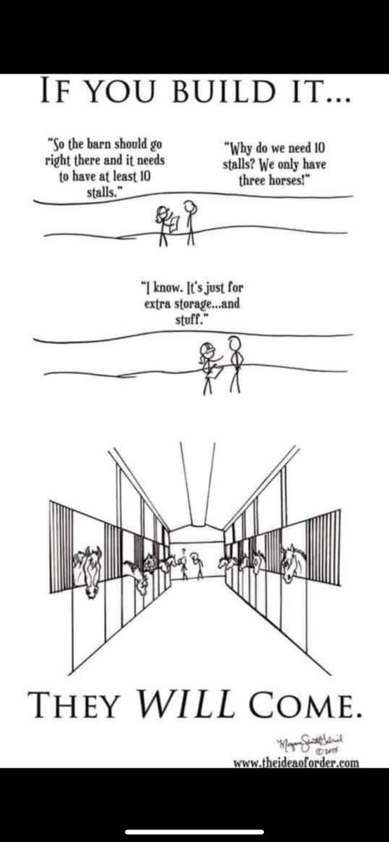 CTDraftRescue's tweet photo. Little bit of humor on this Friday morning. #CDHR is currently in the final phase of our capital campaign which will help fund construction of our barn. Can you help?  Visit our website or Facebook page!  #fridayfunny #horsehumor #rescue #horserescue #barnbuilding #Donate https://t.co/ETI2OXEPO3