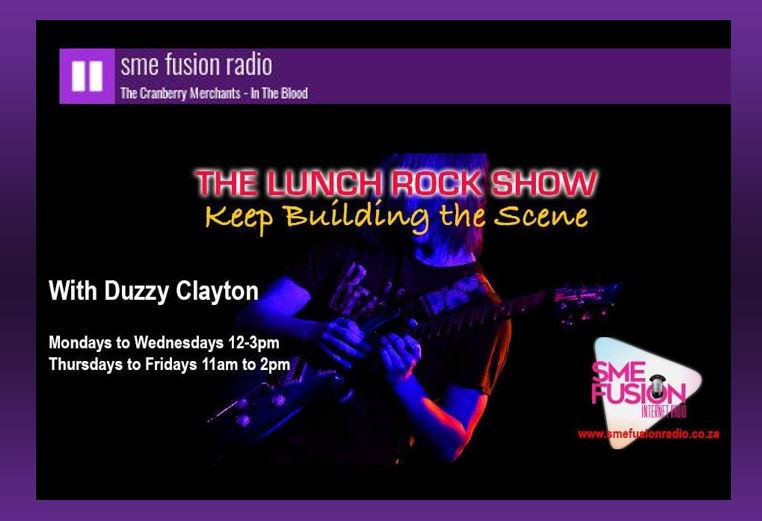 Many thanks to <a href="/lunchRockShow/">Duzzy Clayton</a> for the special Woman's Day tribute on his show today by playing our song "In the Blood."  You're awesome!! 😁🎶💕🤟 @SmeFusion 
TUNE IN: smefusionradio.co.za

#thankyou #womansday2019 #indiemusic