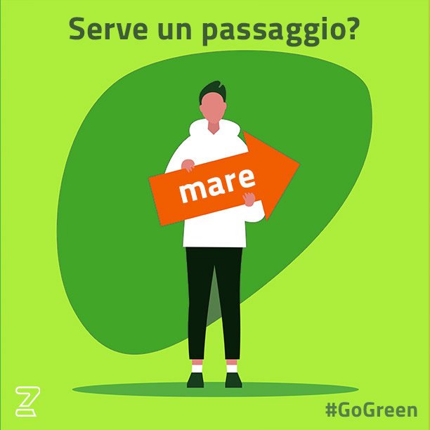 Non serve aver paura del traffico! 
Da Lecce al mare, zero pensieri e solo 7€ se viaggiate almeno in due. Vai su: bit.ly/almare2019
🚙🍃#gogreen