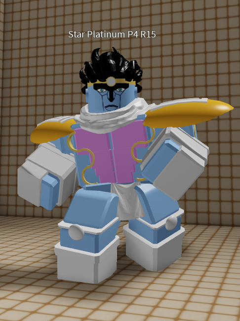 How To Make Star Platinum In Roblox