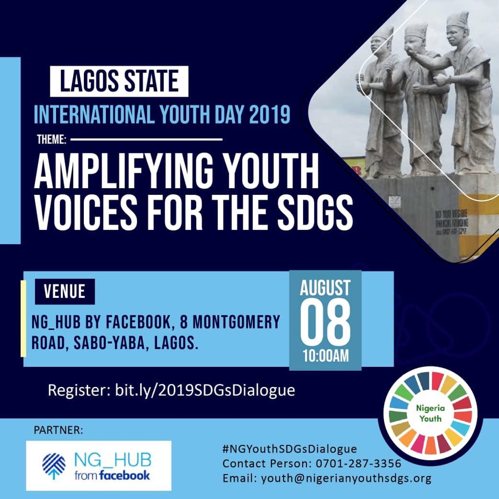 reesafrica's tweet photo. #REESMillennial, Joy Chidiaka spoke on how REES Africa fulfills the targets of #sdg7 & #sdg13 at the international youths day programme organized by @NGYouthSDGs
#iamareesmillenial
#InternationalYouthDay
#NGYouthSDGsDialogue https://t.co/xwxYB91IIv
