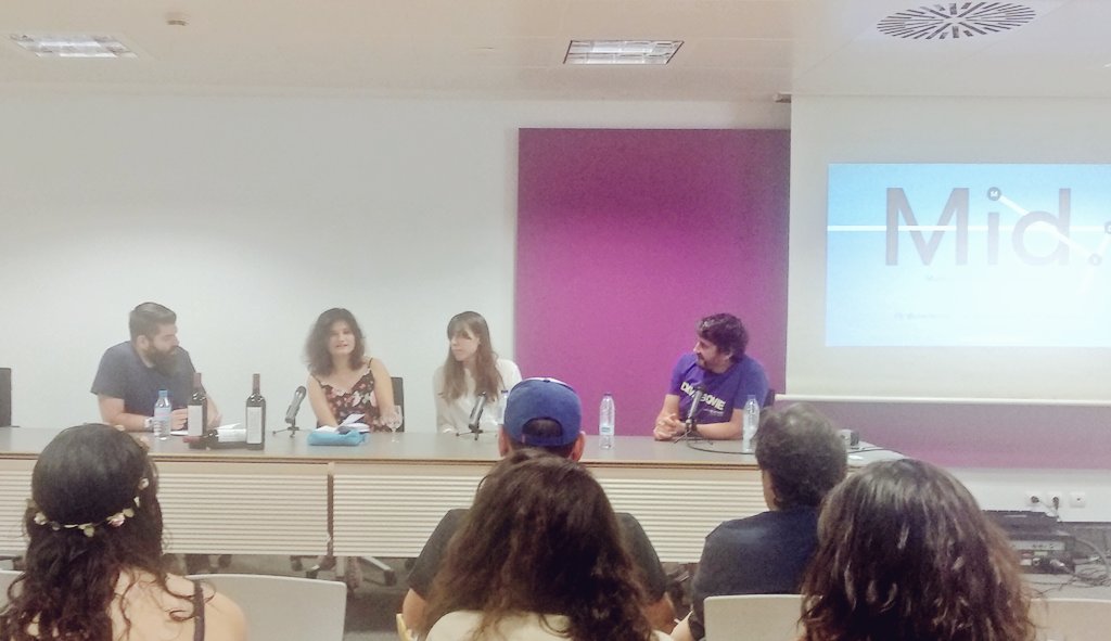 geometricamusic's tweet photo. Seguimos con las @MidCharlas. La prensa musical con @wilma_lorenzo @ingravido @Lilititus @sonoramaribera https://t.co/rWoCPVLadm