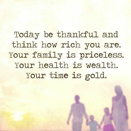 This is a brilliant quote and many of us overlook these really important points.  Take time today to think about what you are REALLY grateful for. #Gratitude
