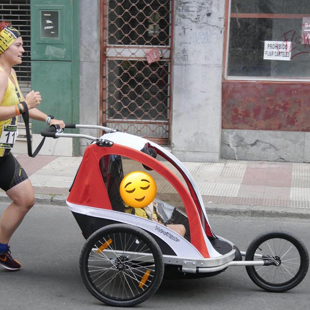 🙌 ¡Disfrutando al máximo del deporte! 🏃‍♀
Aquí tenemos a nuestra WeeRider aralar689 y sus peques en el "Memorial Josito" en Llodio con el BUGGY GO de #WeeRide.
#WeeRideSpain #EnBuggyMolaMás