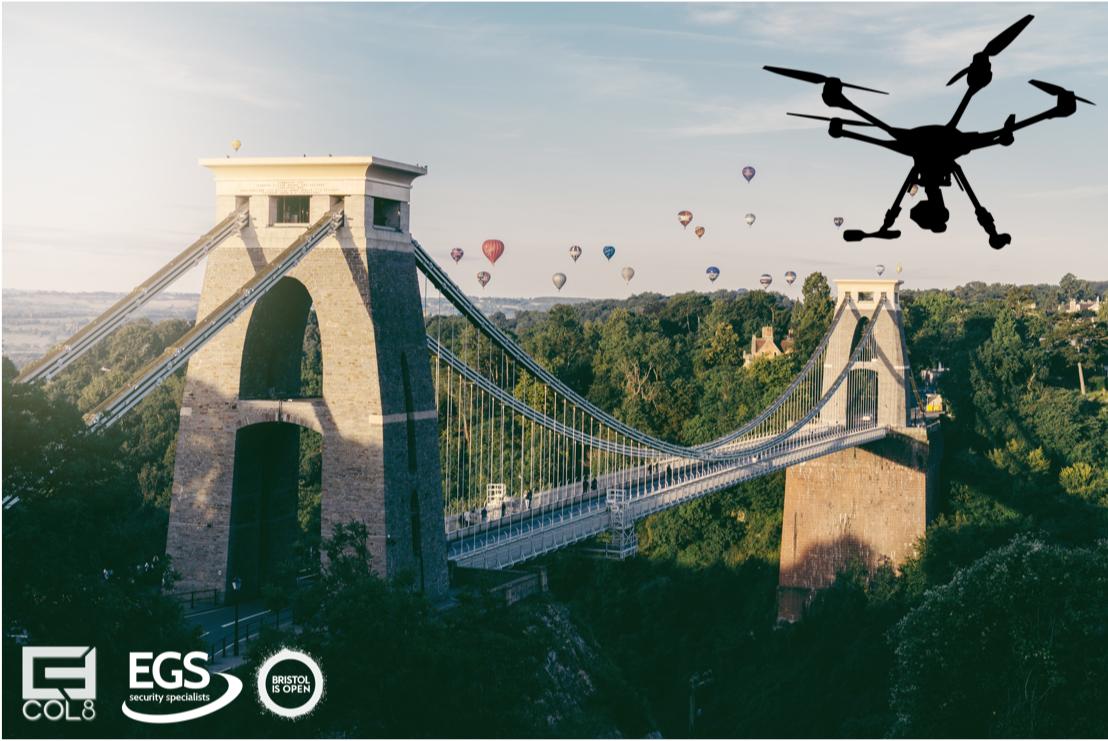 bristolisopen's tweet photo. @bristolisopen
 proud to be supporting local innovators 
@Col8Ltd
  tackling new world issues #drones in our airspace
(link: https://t.co/GAZ8dT7a7s) https://t.co/K6jwriAJXM https://t.co/u3SlSkY2a5