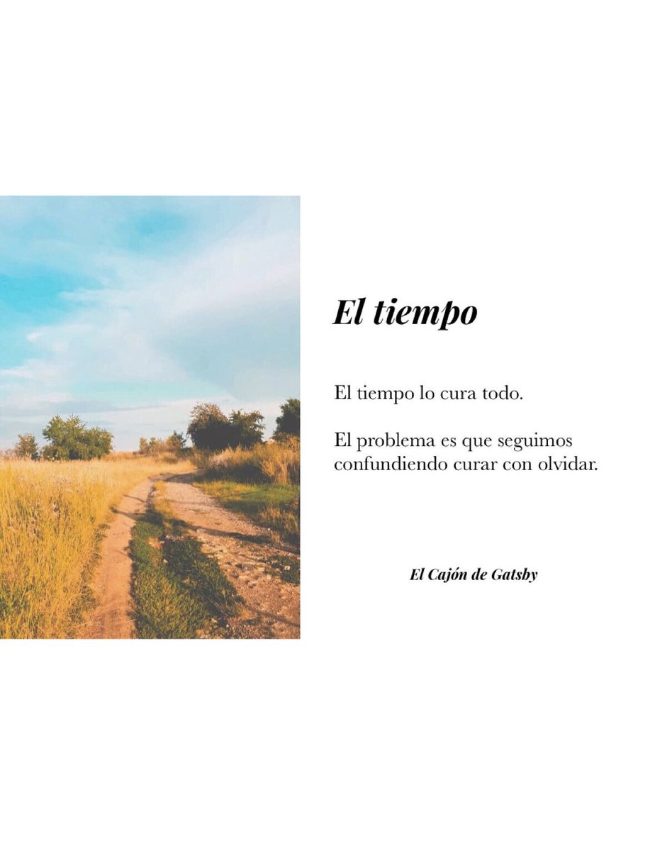 El tiempo ⏳