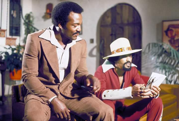 Happy birthday Dick Anthony Williams with Jim Brown in Slaughter\s Big RIP Off 1973.  