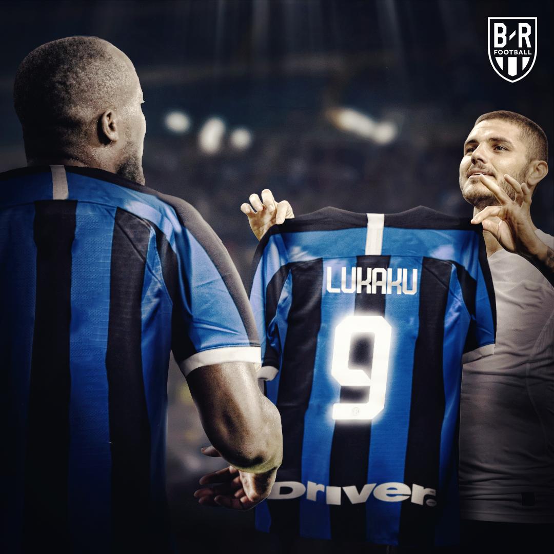 brfootball's tweet photo. Lukaku has been given Icardi's No.9 shirt at Inter 👀 https://t.co/ScQQTIViL5