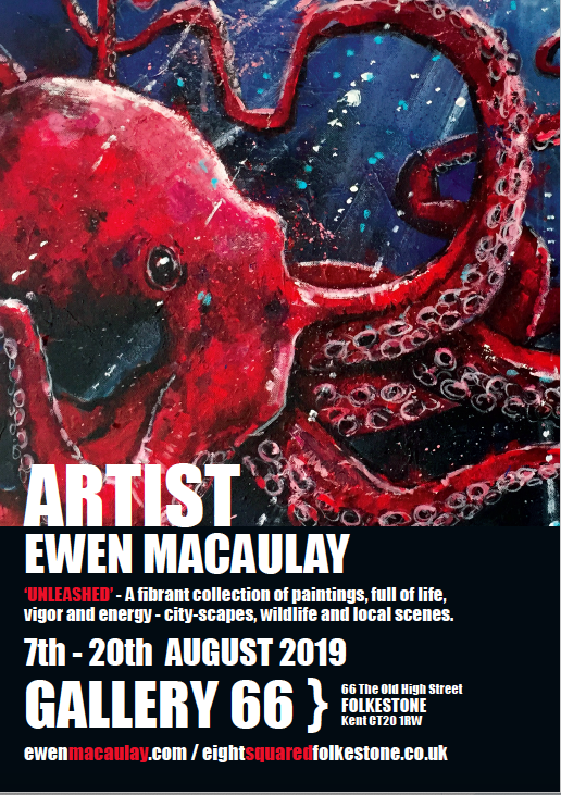 We are delighted, excited and honoured to have Jacqui Mead Mayor of Folkestone to open Ewen Macaulay’s Art Exhibition this evening be sure to stop by and say hello .. 7.30pm #folkestonemayor #folkestoneoldhighstreet @CQ_folkestone
