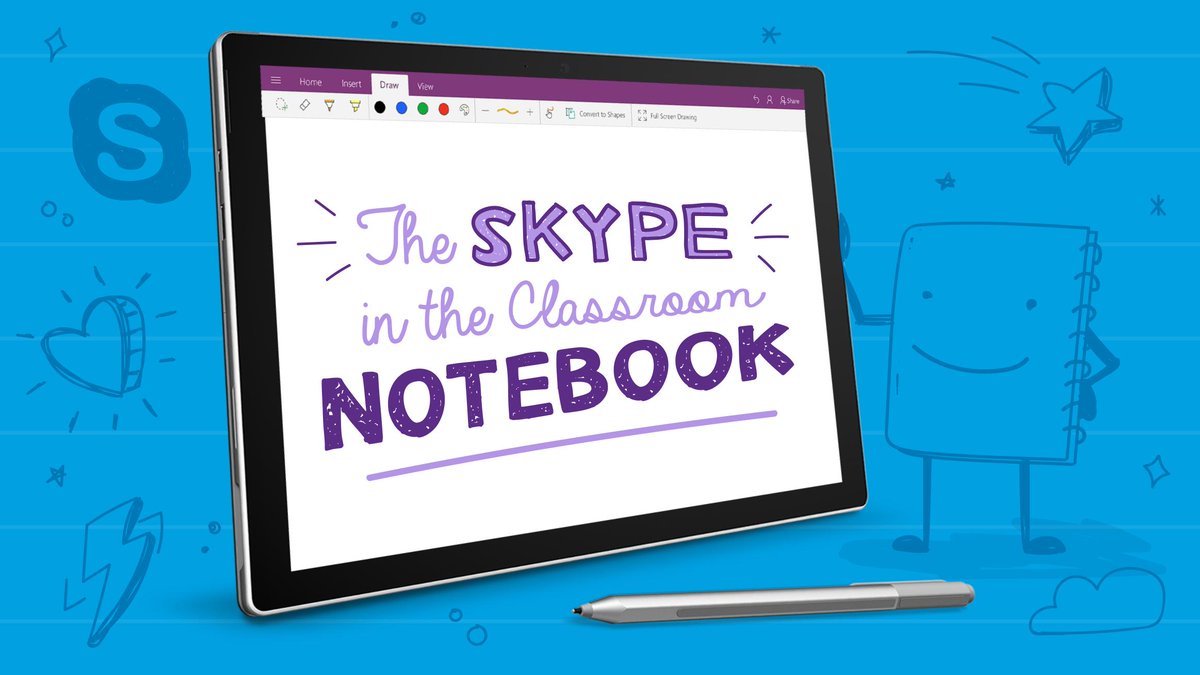 FlipgridEvents's tweet photo. Explore the magical world of #SkypeClassroom with help from @OneNoteEDU. This notebook features tips, tricks, and best practices from Skype Master Teachers to help you get your classroom's journey started: https://t.co/LcZ4cOZNvU https://t.co/zsNa9xkqBj