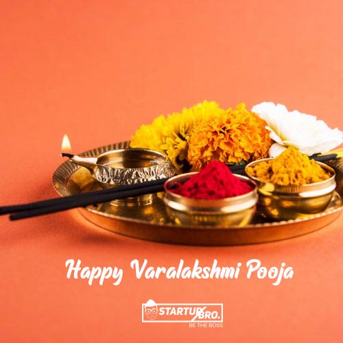 iamstartupbro's tweet photo. Startup BRO team wishes you all a Happy Varalakshmi Pooja.
#startupbro #team #varalakshmi #pooja #2019 https://t.co/6Etv5M39cl
