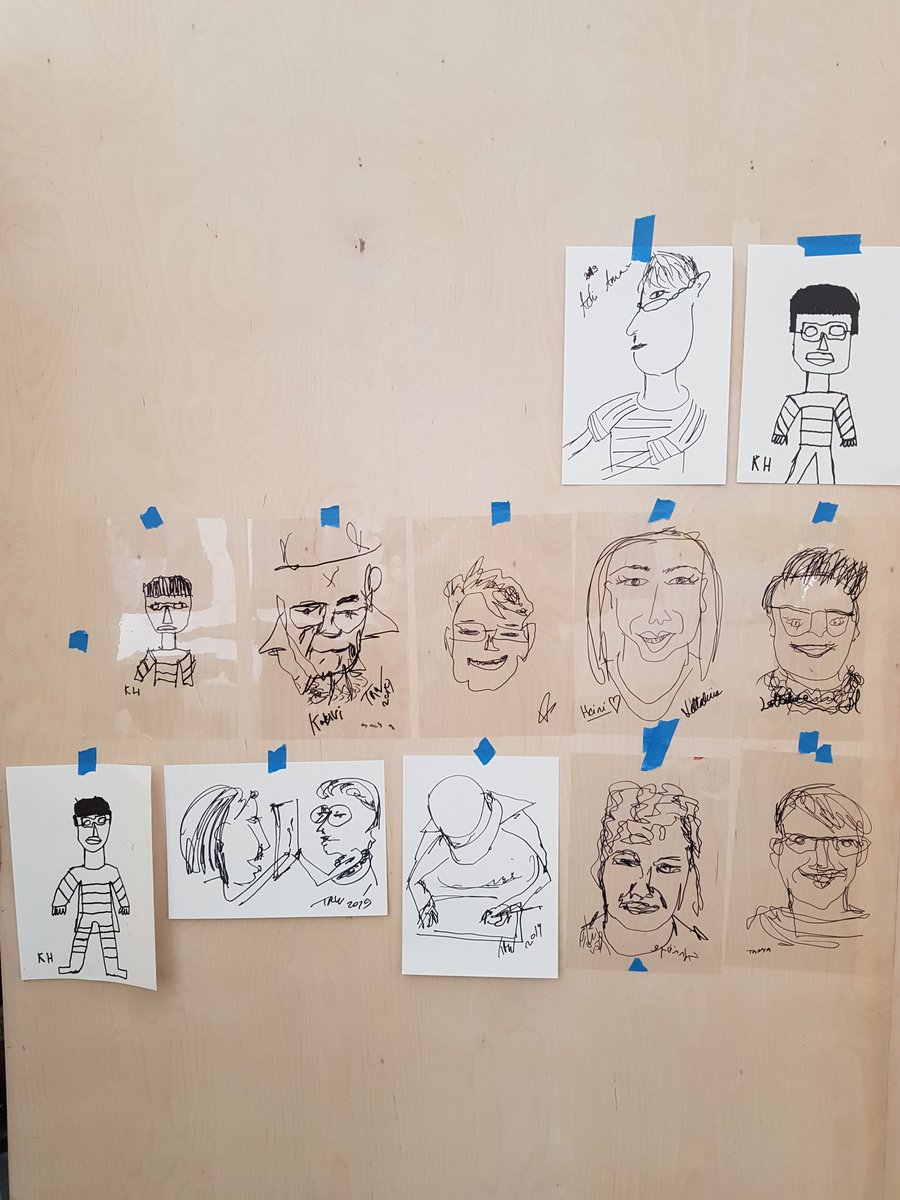 FinInst_UK_IRL's tweet photo. The second portrait drawing workshop by @tanyaraabe and Kalevi Helvetti at 2-4pm! Here are some portraits of the first workshop!
#PerttisChoice #OutsiderArtFinland https://t.co/lHWiiGaIKU