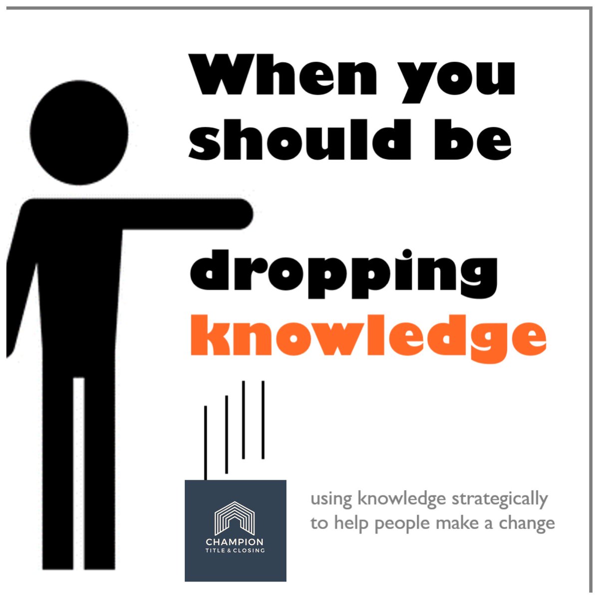 CClosing's tweet image. Have you stopped by the Champion #dropknowledge book nook??? We have added TONS of #books in the last week, courtesy of so many inspiring partners! #championclosing #closelikeachampion  #customizedclosings #attorneytitle #attorneymanaged  #ctc  #closeyourway #closingday