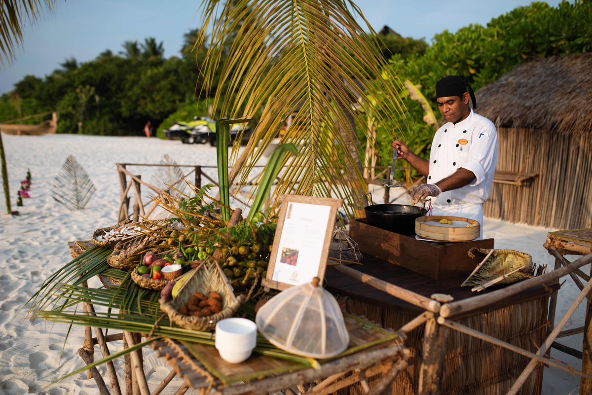 Every Friday is Maldivian night here at Coco Collection! Enjoy local Maldivian fare at our traditional village on the beach at Coco Palm Dhuni Kolhu 🥥

#cocomoments #cococollection #islandflavours #localcuisine #asianfood #travel #instatravel #islandholiday #paradise #beach