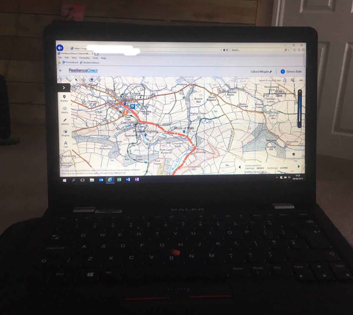 watchetCoastie's tweet photo. Busy day with @ASPolice liaising with @CollegeofPolice &amp; @dorsetpolice relating to #Airwave @Airwave_COO #MultiAgency project before assisting with #LAMPS (lost &amp; missing persons search) advice for missing person search, advising @ASPWSomerset officers using @RD_Gov #RDMapping https://t.co/6AntJCZdBm