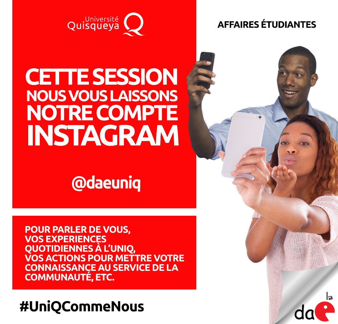 daeuniQ's tweet photo. Cette session, prenez le contrôle! #HominisBeneficio #UniQCommeNous #2019S https://t.co/tbxQrw73am