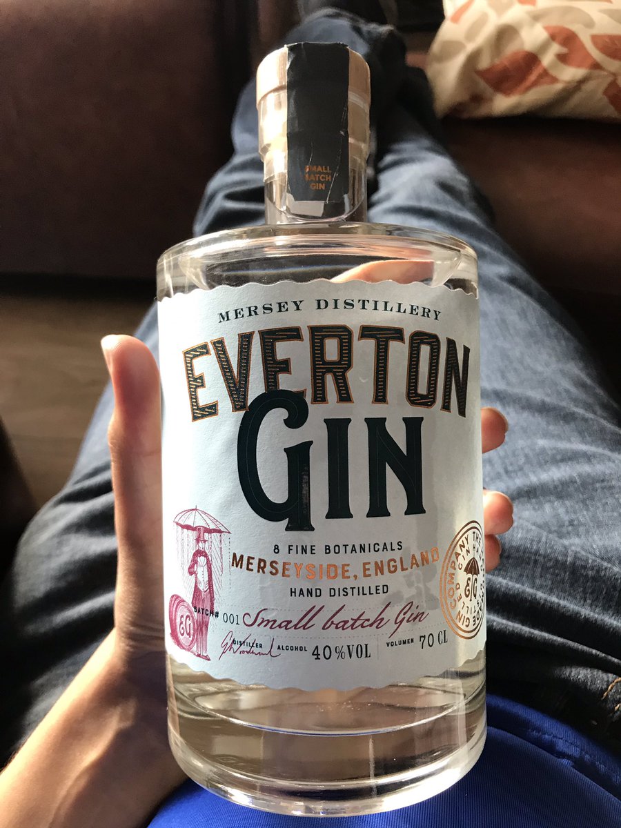 phil_orr's tweet photo. Sod your Liverpool Gin it’s all about the @Everton Gin #FirstGameOfTheSeasonDrink https://t.co/E5t21mKcO4