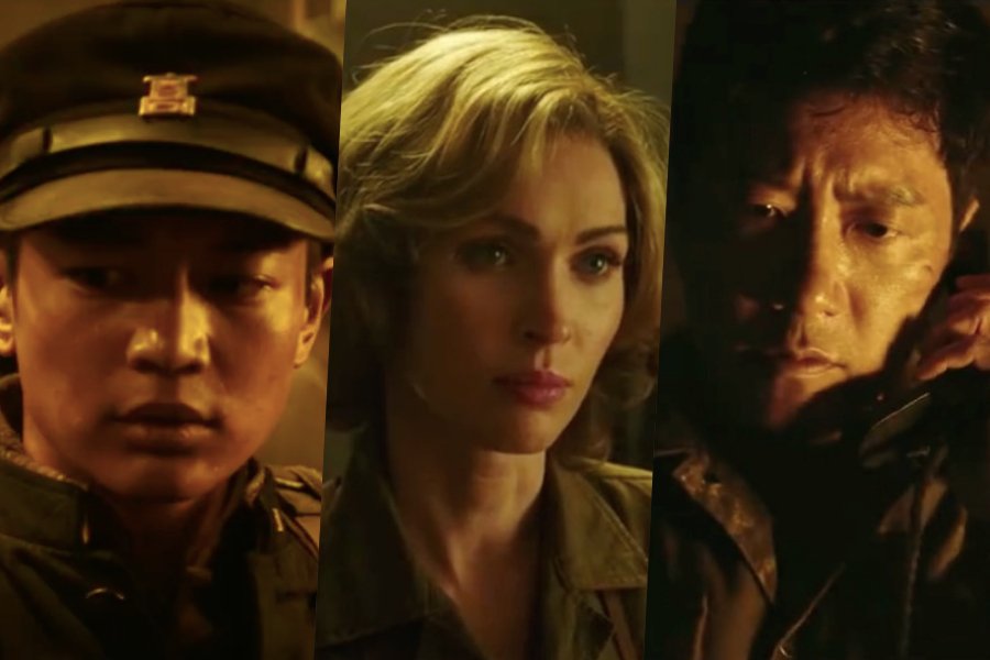 soompi's tweet photo. WATCH: #SHINee’s Minho, Megan Fox, Kim Myung Min, And More Star In Haunting Trailer For Film “Battle Of Jangsari” https://t.co/yACVVFXgh2 https://t.co/WEYZWAkanA