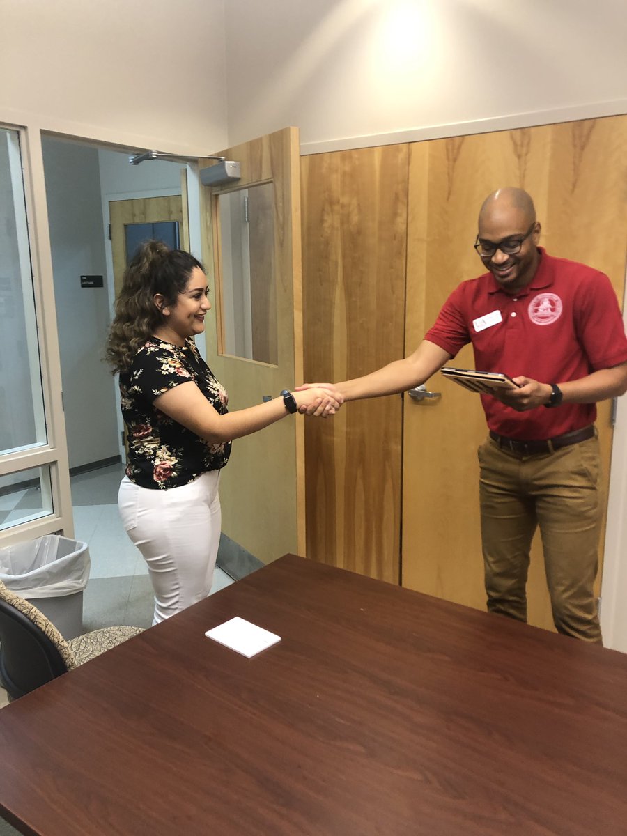 ChrisSmithEdD's tweet photo. Congratulations to @UAHopeTexarkana freshman Yajahira Dominguez on being sworn-in as Senator At-Large for the #UAHT Student Government Association! #IronHorseStrong https://t.co/hdFdJxU6d0