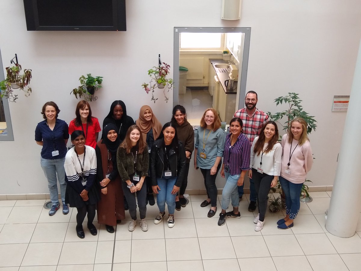 K_E_Smith86's tweet image. We&apos;ve had a great time hosting @in2scienceUK students here @UCLEarInstitute. Wishing all the students the best for their future! #getin2science