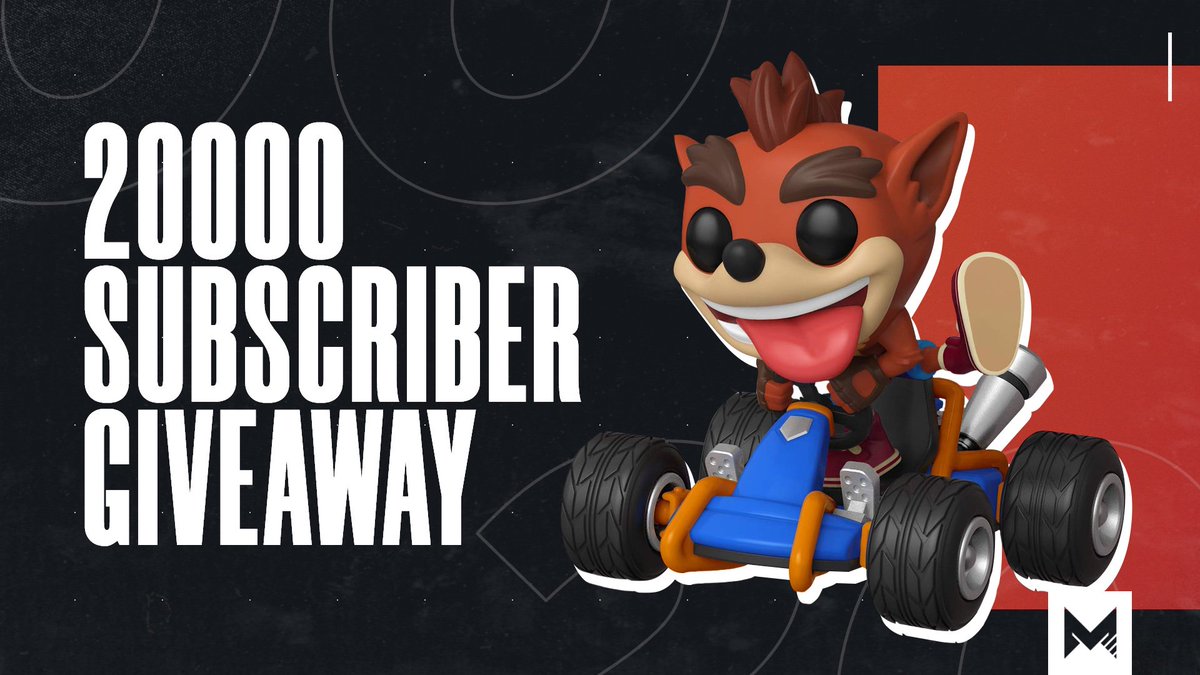 iamMisterBo's tweet image. Hey Everyone!

As a thank you for my channel reaching 20,000 subscribers last week Im doing a giveaway for a Crash Bandicoot Funko Pop Ride as I've been doing a lot of Crash related videos recently.

For your chance to win click the link: gleam.io/Wvtbk/misterbo…