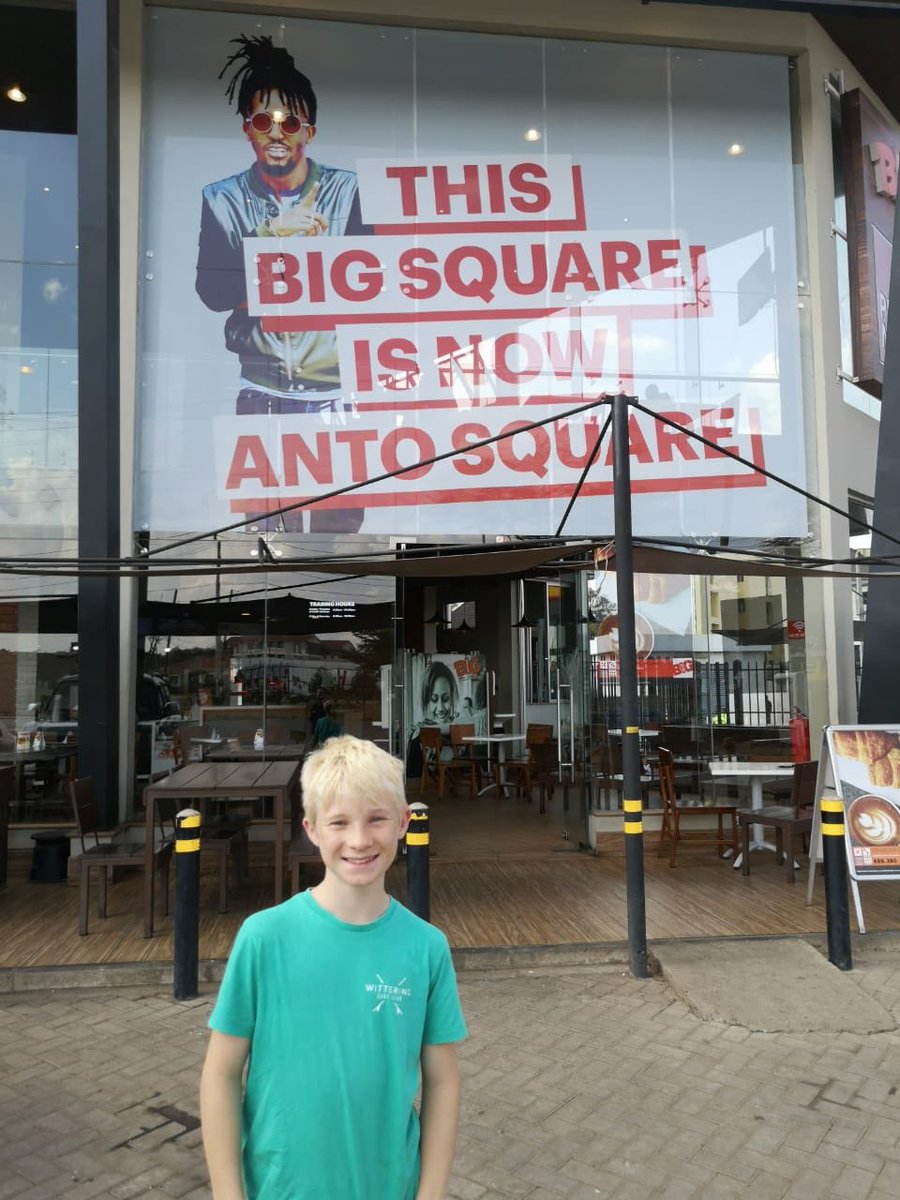 antoneosoul's tweet photo. For those who choose to make memories at #ANTOsquare all the while honouring me too.... I SALUTE YOU! Thank you Ben McKinlay for making #ANTOsquare  #yoursquare too cc @BigSquareKE https://t.co/SBbsaTL90O