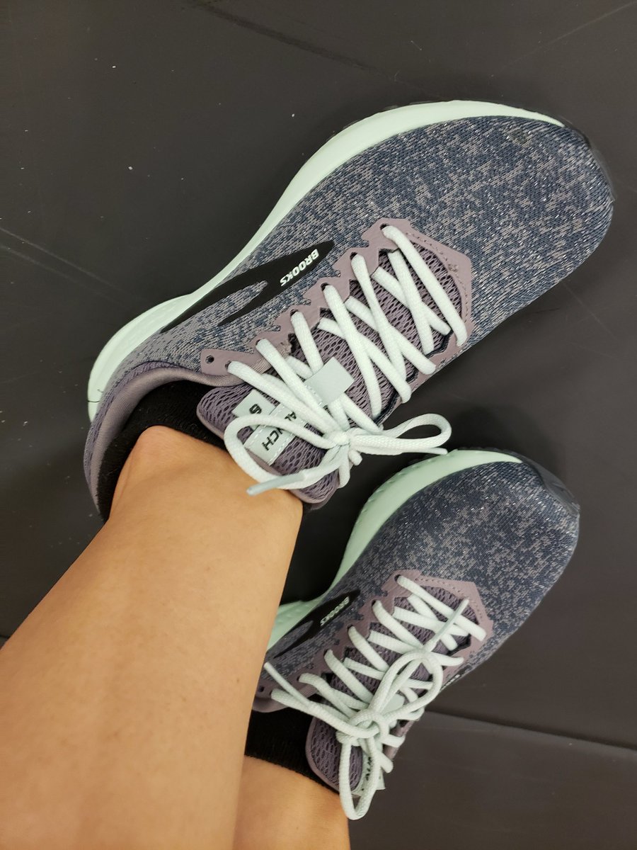 Nothing is a better workout motivator than new shoes <a href="/brooksrunning/">Brooks Running 💙</a>