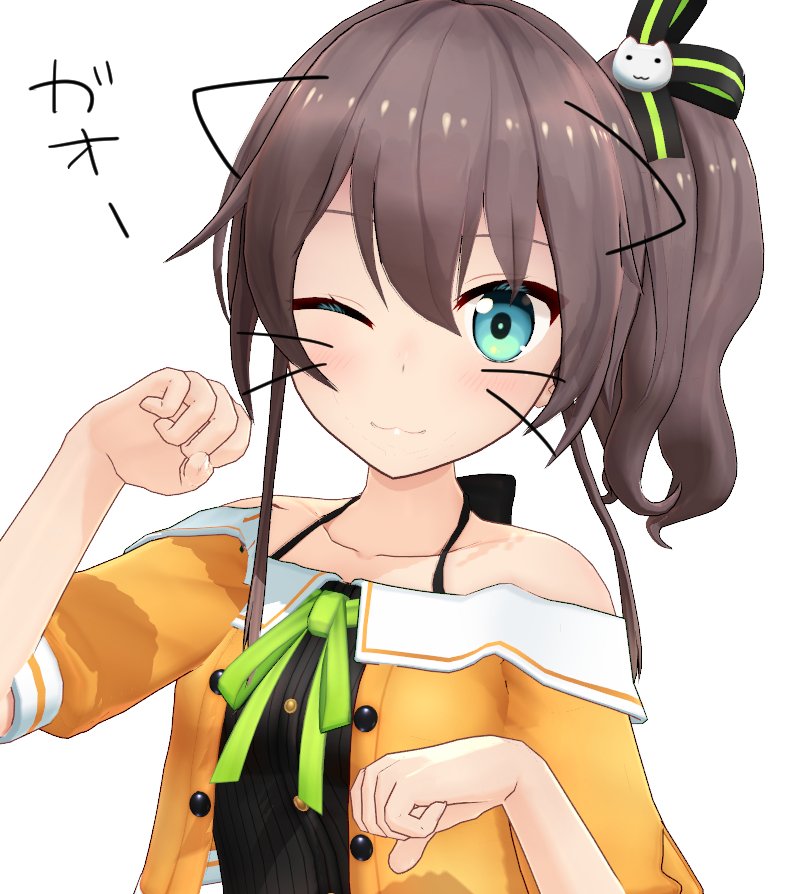 natsuiromatsuri's tweet photo. がおーー！！🐶

野獣のように強い女の子になるぞぉ！
#野獣の日 https://t.co/jorb7CnZhb