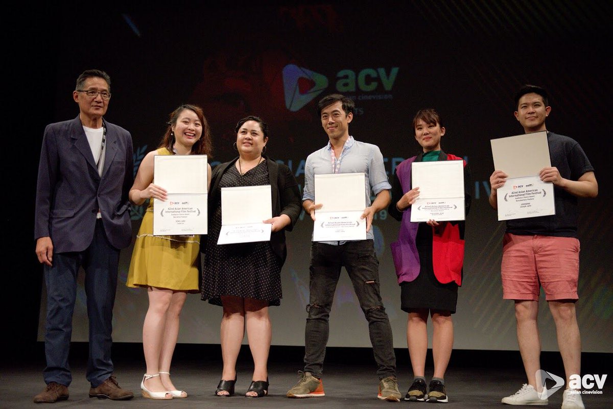 AsianCineVision's tweet photo. CONGRATS 🎉 to all the #AAIFF42 award winners, and thank you to our jury and audience members who voted. Full list of winners: https://t.co/TwqI2FuFQH

#Jeronimo
#MercyMistress
#Nightcaller
#OurHomeHere
#RitualsofResistance
#SongLang
#Tether
#TroubletotheHerd
#Tundra
#YellowRose https://t.co/wSIwrTcyu7