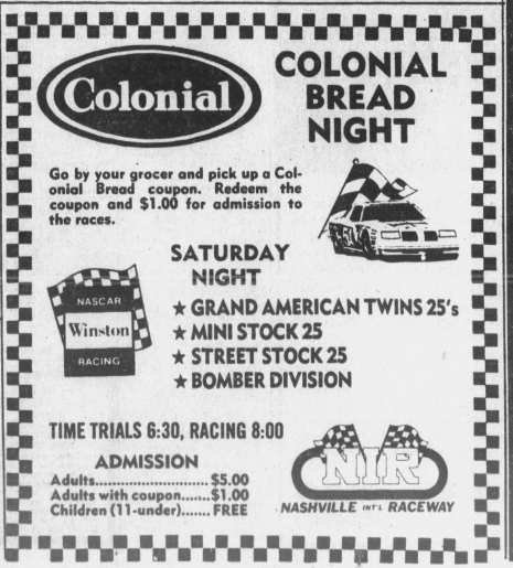 toomuchcountry's tweet photo. August 9, 1980: @SMR_114 &amp; @SandersRacing18 split a pair of Grand American races at @FGSpeedway. The night's drama included controversy in the first feature &amp; a wreck-strewn second one. https://t.co/FVaCBHSa0i