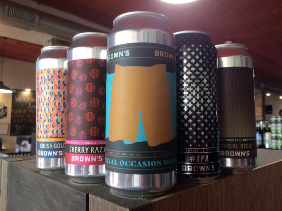 Stop on by tonight from 5-7 for a fantastic tasting with our friends from @BrownsBrewingCo and try this awesome lineup