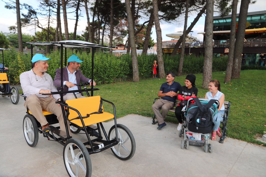 ilhanocaklisile's tweet image. Sağlıklı Yaşamı Destekliyoruz!
Hem spor yapıp hem de eşsiz Şile ve Ağva doğasında gezinti yapabileceğiniz “Aile Bisikleti” ilçemize hayırlı olsun.