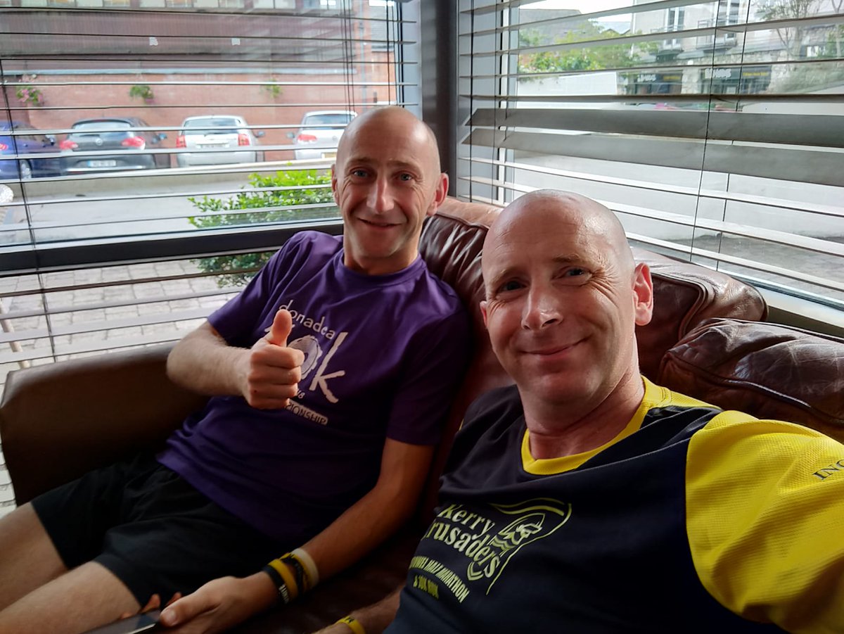 24lef's tweet photo. Fozzy and his crew waiting for the Connemara 100 registration in the Station House Hotel in Clifden #connemara100 #kerrycrusaders #24lef https://t.co/X8j0crub0z