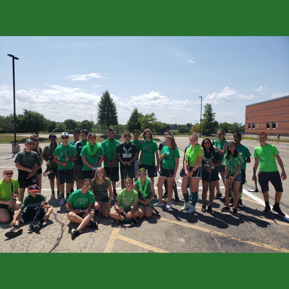 BHSBands1's tweet photo. GO HARD OR GO HOME!! Obviously all our sections WENT HARD for #sectionwars #bandcamp2019 https://t.co/qHOO4rnKMY