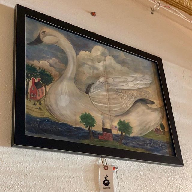 “My House Swan” 🦢 🦢 🦢 by Kolene Spicher, 20” X 26” numbered editions, glass framed. 🦢 🦢 🦢
.
#morethansoap #homedecor #highdesign #gift #garden #birthday #bridal #baby #stl #314 #swan #houseswan #wallartstl #kirkwoodmo #sammysoap #sammysoapstl #ko… ift.tt/2OXLcoy