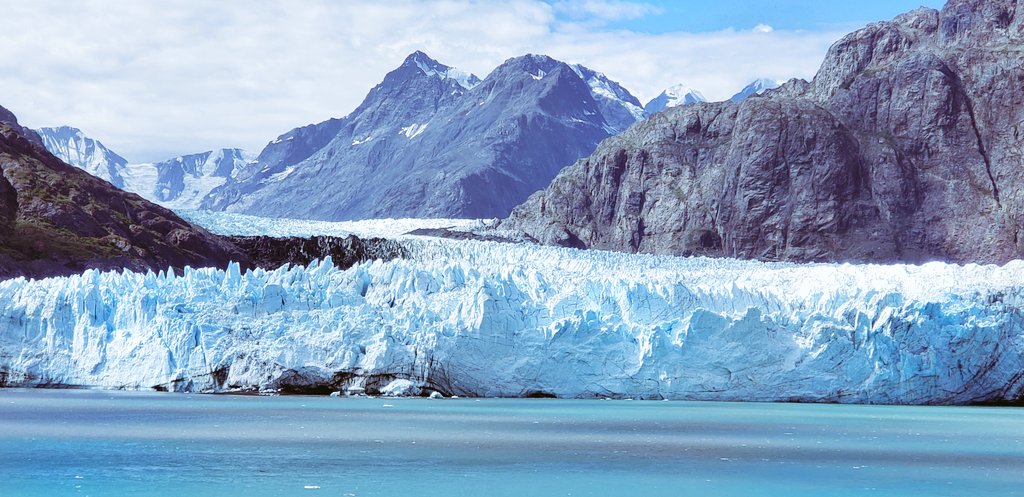 kidtravel's tweet image. Glacier Bay National Park is such a scenic treasure. So glad we were able to spend time here on our Holland America #Alaska cruise! #travel #HALcruises