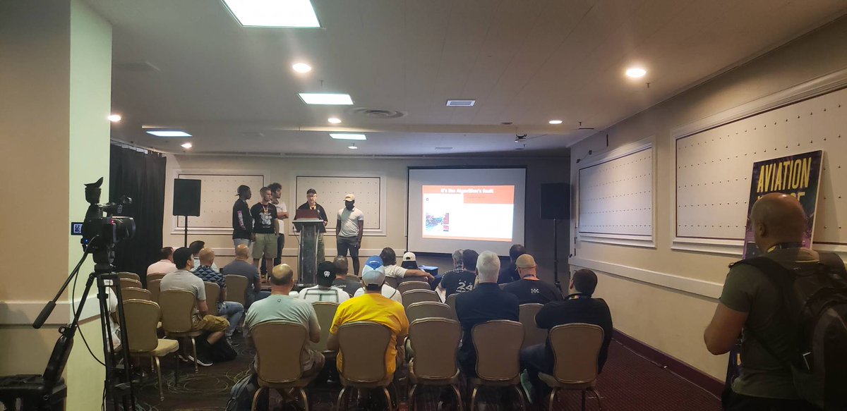 drone_warz's tweet photo. LIDAR talks this morning @defcon in Bally's Event Center until 11:30! Come check them or the village out!
#DEFCON #DEFCON27 #Drones #dronewarzvillage https://t.co/xg3RkUFbz9