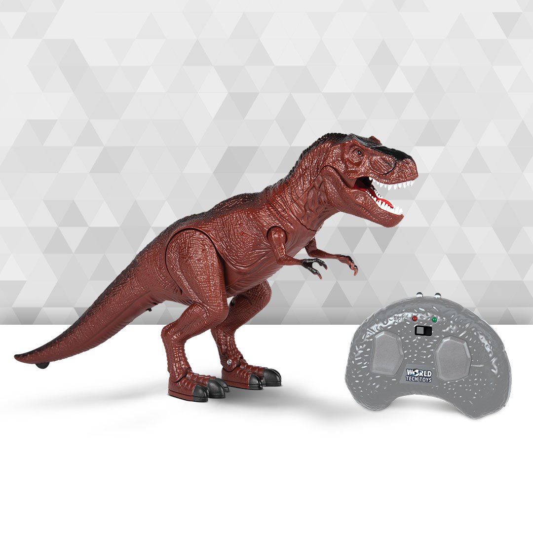 This Tyrannosaurus Rex is Dino-mite! Be the toughest predator on the block with World Tech Toys RC Creatures Remote Control Infrared T-Rex

Get yours today! 
ow.ly/85bA50vs6Yd

#dinosaur #TREX #RC #roar #realistic #fossil #prey. #IR #walk #move #fun #dino #cool