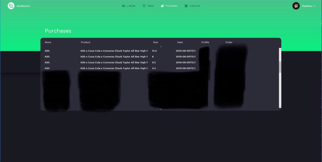 Cooked and cancelled on initial...just Glad to know <a href="/Cybersole/">Cybersole</a> is 📈.On to cook the restocks 😈
Proxies: <a href="/PulseProxies/">Pulse Proxies</a> <a href="/IcedOutProxies/">armaan</a> 
Groups: <a href="/PulseNotify/">yK</a>