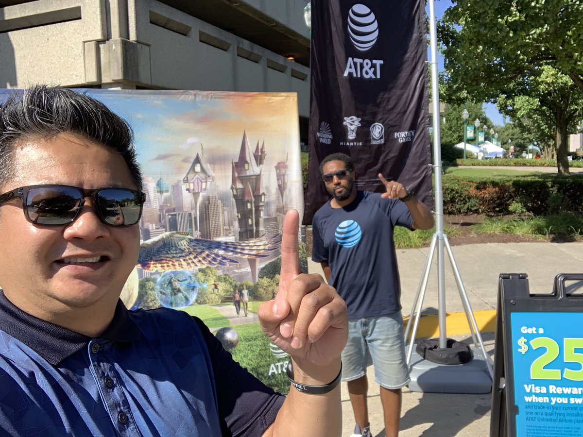 Wizards Unite at the Wayne Downtown Days and check out the best deals in wireless and home entertainment!  More of your thing. That’s Our Thing!  #WizardsUnite  #HPWU. <a href="/Samer_Kawash/">Samer Kawash</a> @OliviaLeGLM <a href="/shawnglinski/">Shawn Glinski</a>