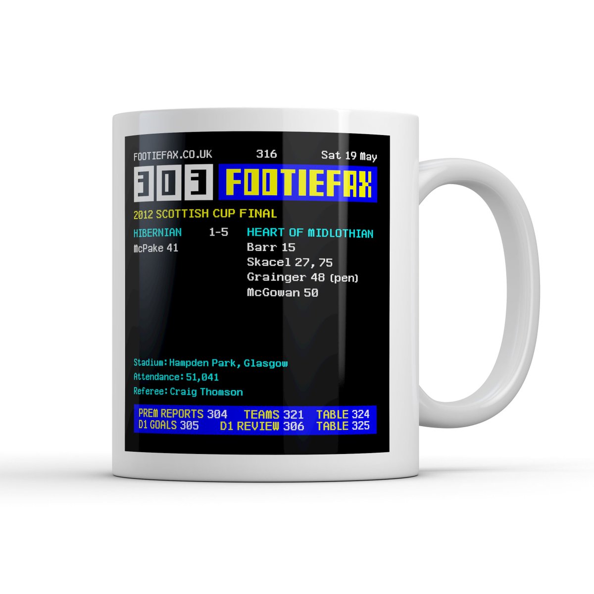 theterracestore's tweet image. Hearts fans! Retweet for a chance to win a free 2012 @FootieFax mug from theterracestore.com!

#hmfc #heartsfc #jamtarts