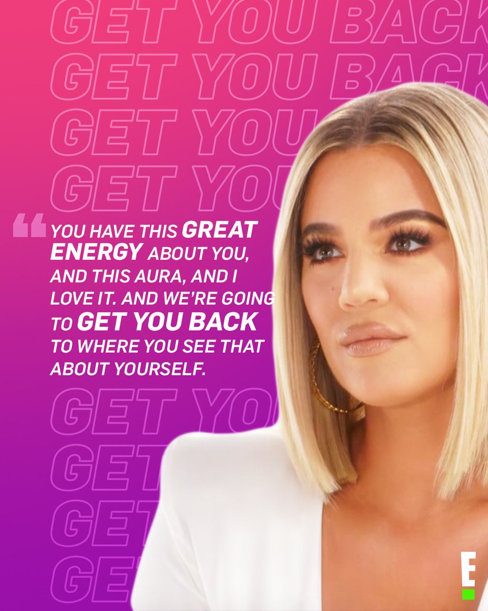 We'll get you back to where you want to be. 💕 <a href="/KhloeKardashian/">Khloé</a> #RevengeBody