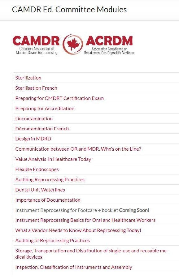 CAMDR_Canada's tweet photo. Did you know as a member of CAMDR you have access to over 100 hours of Educational Content developed by both our Education Committee and Corporate Sponsors?! Here are just a few. #CAMDR #MDReducation visit https://t.co/v1yoIMiJVO and login! https://t.co/XTfgWm0HGu