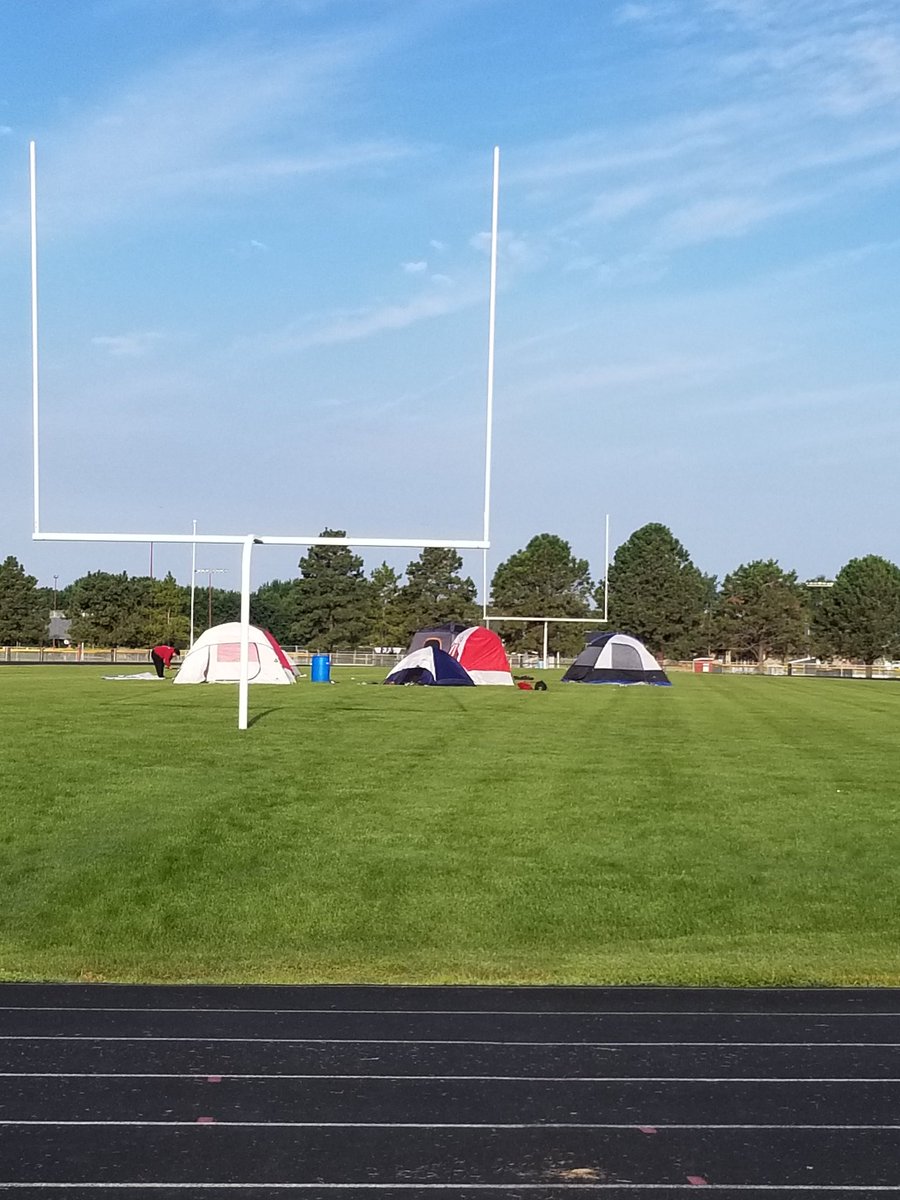 FairmontFB's tweet photo. Hopefully the sprinklers missed you boys! @toomer_carson @CadenBaartsTheG @jacobroberts112 @jthested @cale_steuber @blake_buntjer #FightOn #Traditionnevergraduates https://t.co/8UBY2ius9N